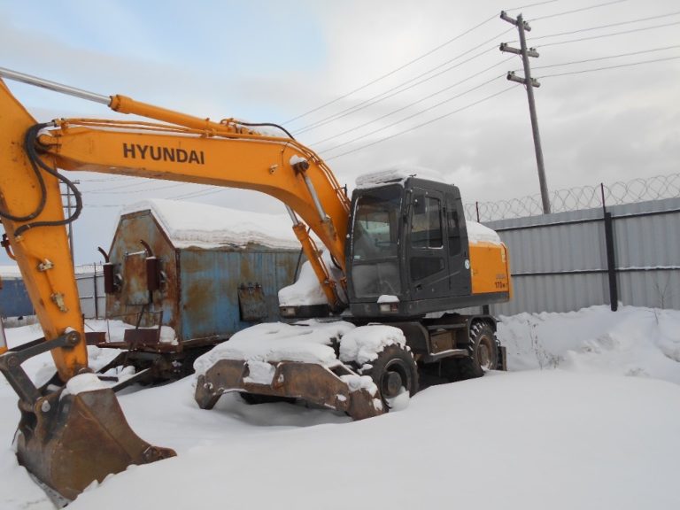 Экскаватор hyundai r170w 7